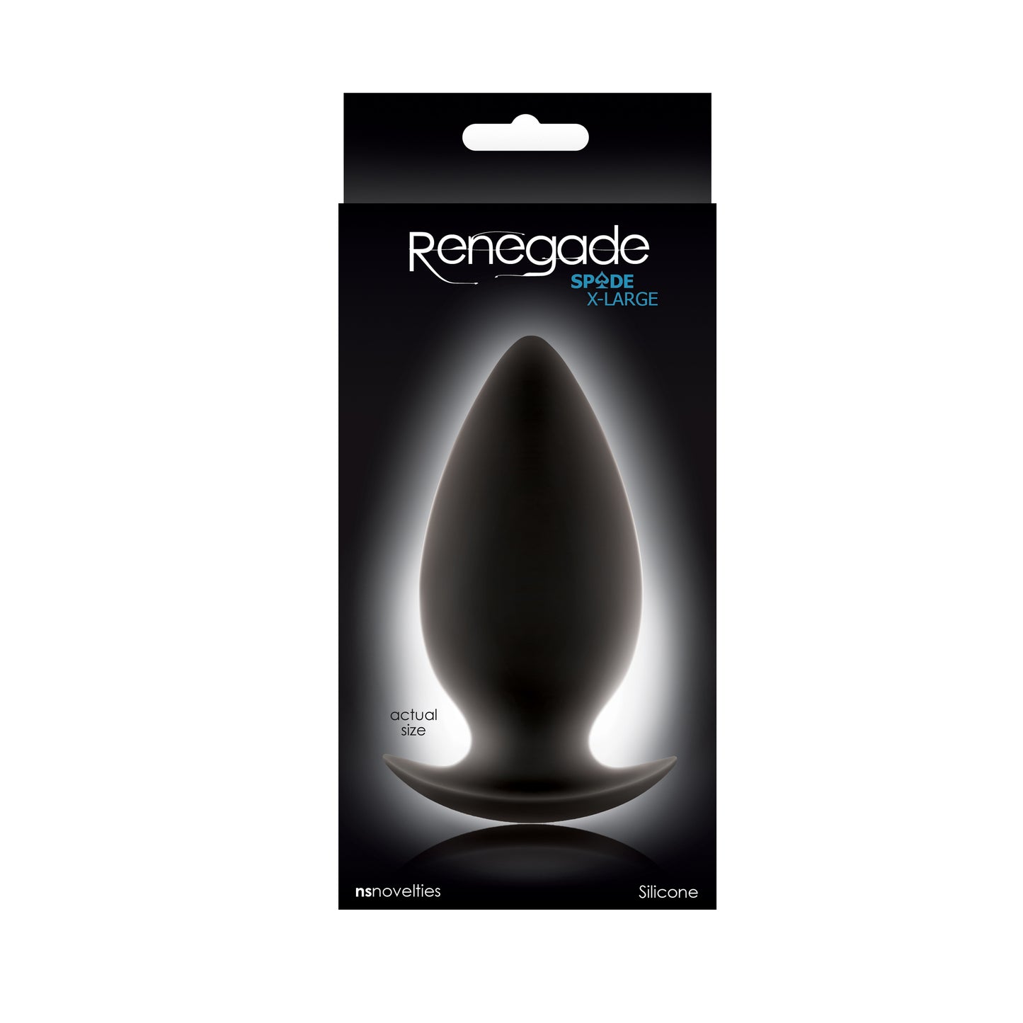 Renegade Spade X-Large Silicone Plug by nsnovelties