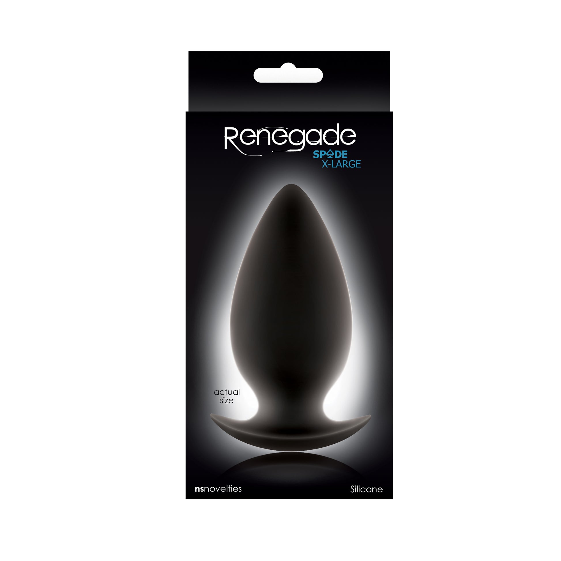 Renegade Spade X-Large Silicone Plug by nsnovelties