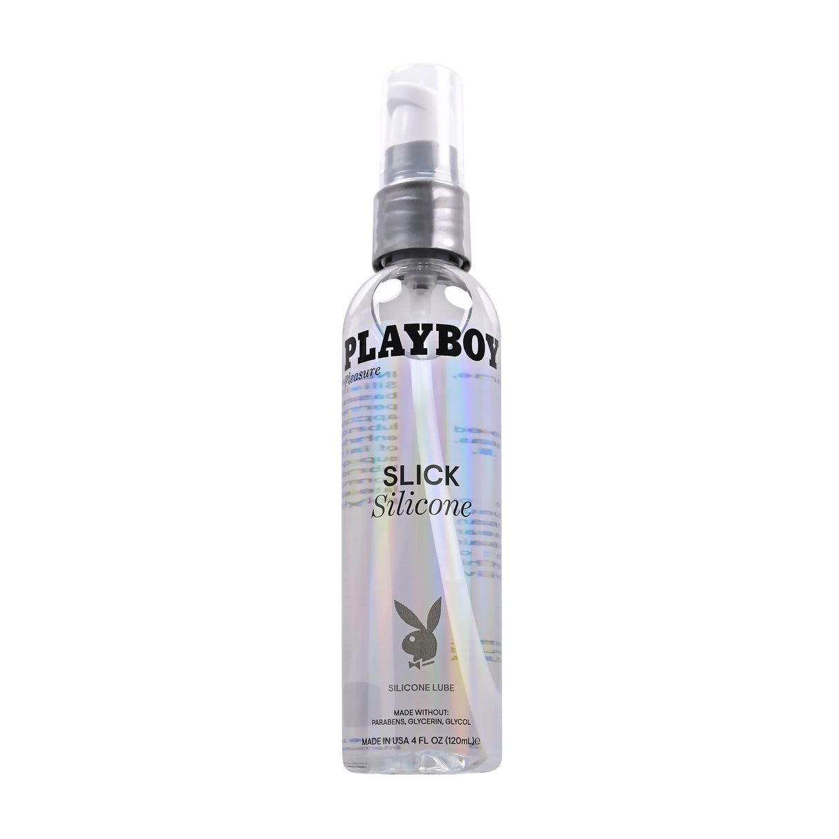 Playboy Pleasure Slick Silicone Lubricant — 4 oz - PB-LQ-2093-2