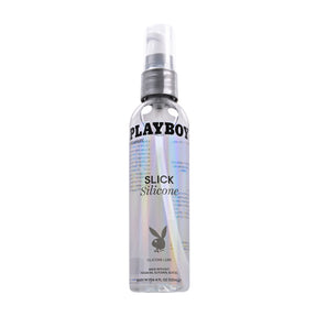 Playboy Pleasure Slick Silicone Lubricant — 4 oz - PB-LQ-2093-2