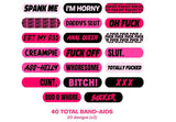Neva Nude Naughty XXX Ouchie Stix Bandages — 40-Pack - NN-PLASXXX01