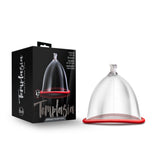 Blush Temptasia Breast Pump Cup, Large — Clear Acrylic - BL-09391