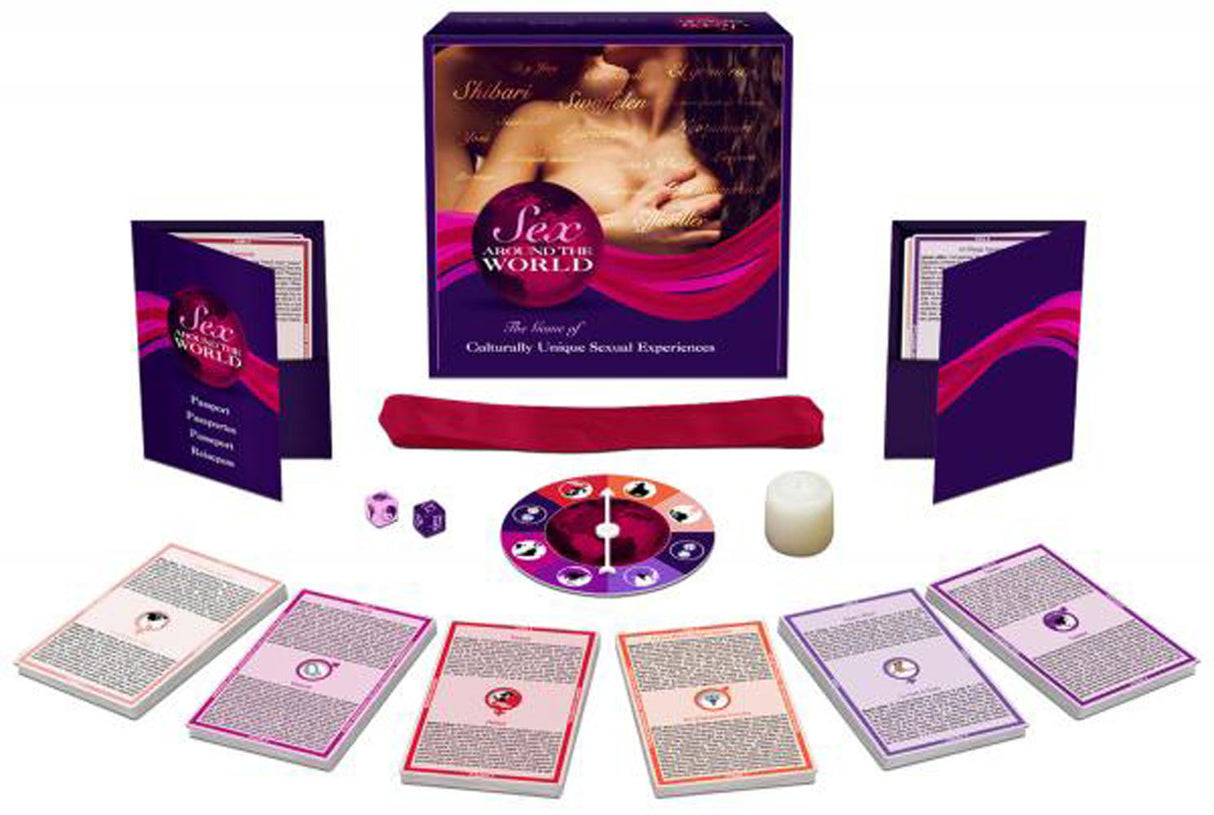 Kheper Games Sex Around the World Adult Board Game - KG-BGR50