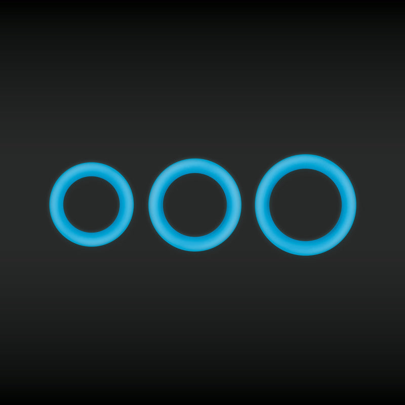 nsnovelties Firefly Halo Small Glow-In-The-Dark Cock Ring - NSN0473-27