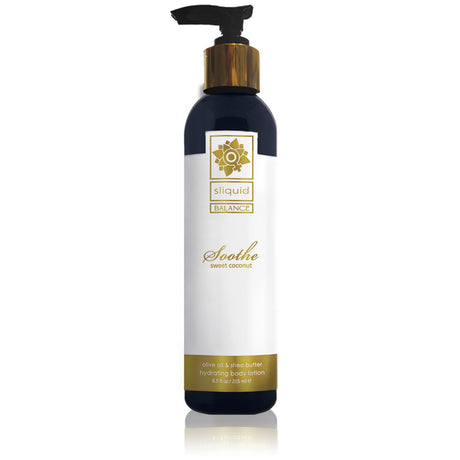 Sliquid Balance Soothe Sweet Coconut Body Lotion, 8.5 fl oz (255 ml) - SLIQ-075