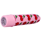 Doc Johnson Goodhead Buzz Buddies 5-Inch Multi-Speed Vibe (Cherries) - DJ1370-02-CD