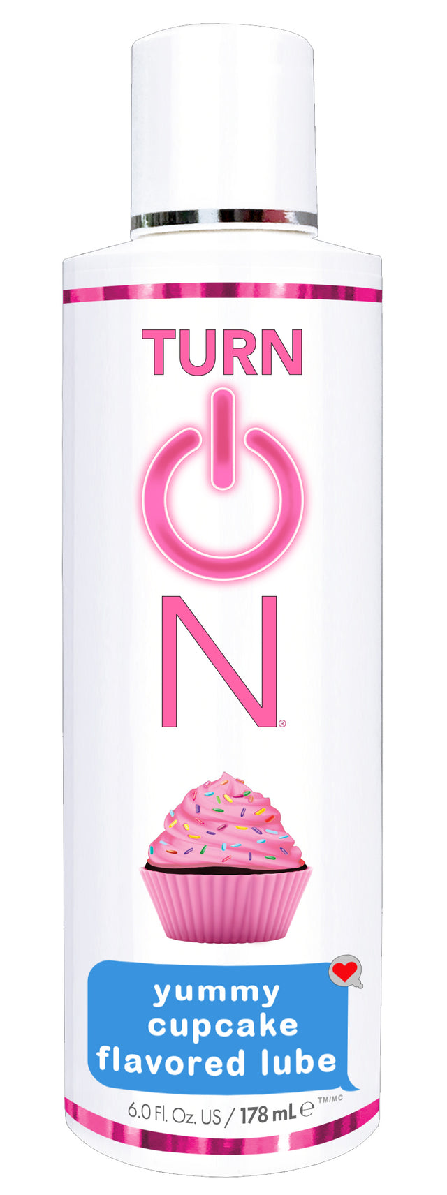 Wet Turn On Cupcake Flavored Lubricant — 6 fl oz - WT56612