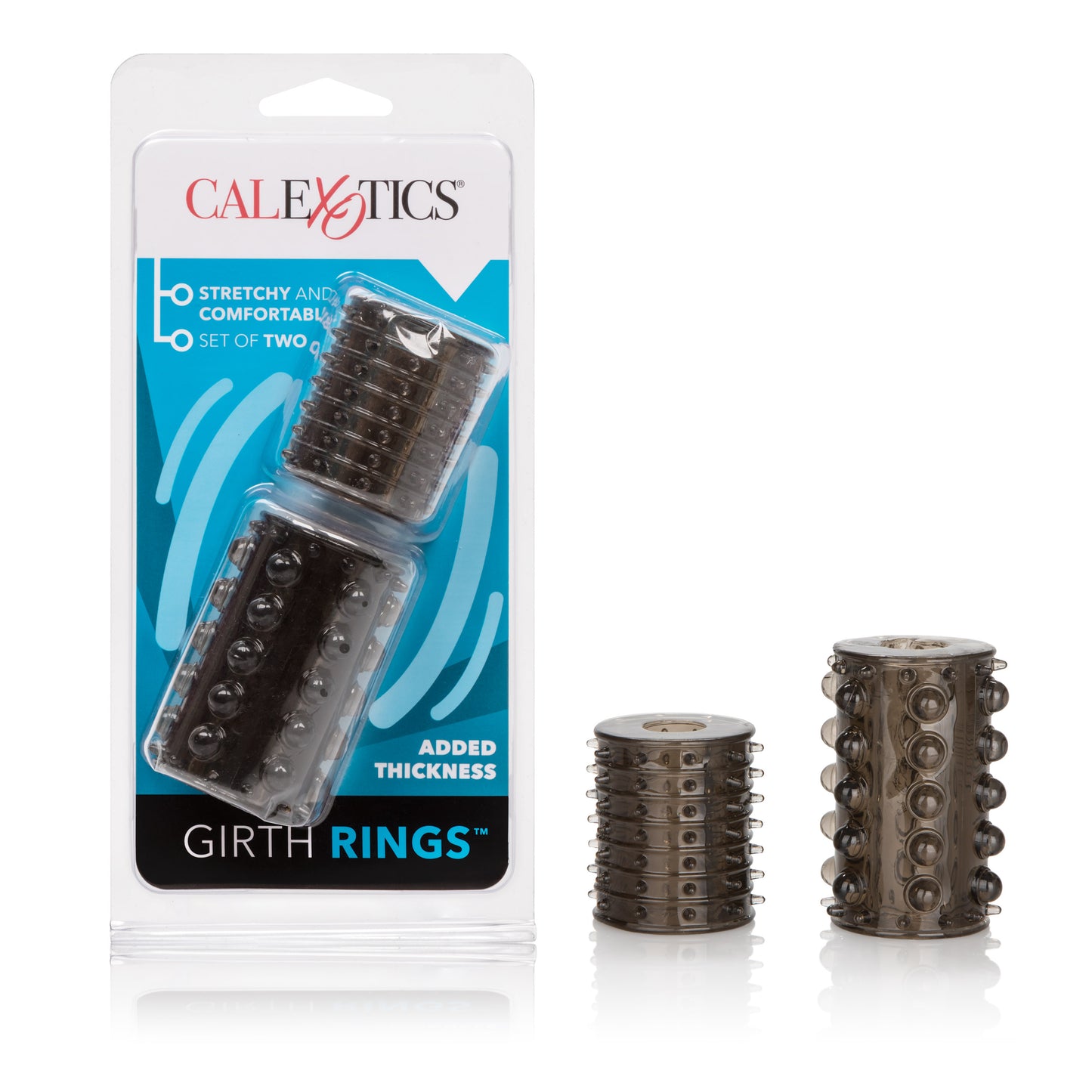 Silicone Girth Rings - Stretch Y Enhancement for Support And by CalExotics