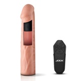 Curve Toys Vibrating Jock Penis Extension Sleeve - Light - CN1019-LIGHT