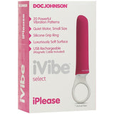 Doc Johnson iPlease Mini Vibrator — Pink, 5.25 in - DJ6026-05-BX