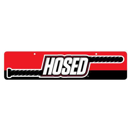 Hosed Display Sign — Heavy Cardstock Planogram Banner, 23.7 x 5.4 in - 848518029195
