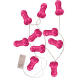 Light Up Pink Pecker String Lights by Hott Products