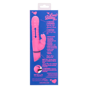 CalExotics Love Bunny Beaded Spin Vibrator — Pink - SE0619593