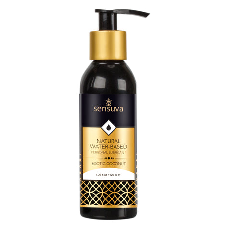 Sensuva Natural Water-Based Lubricant — Exotic Coconut, 4.23 fl oz - SEN-VL611