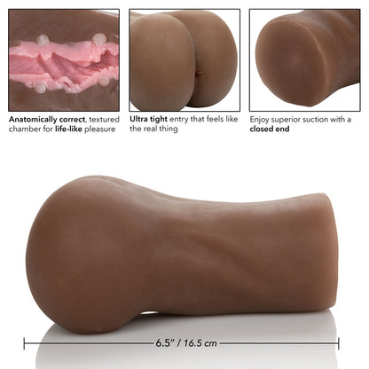 Stroke It Ass - Brown by CalExotics