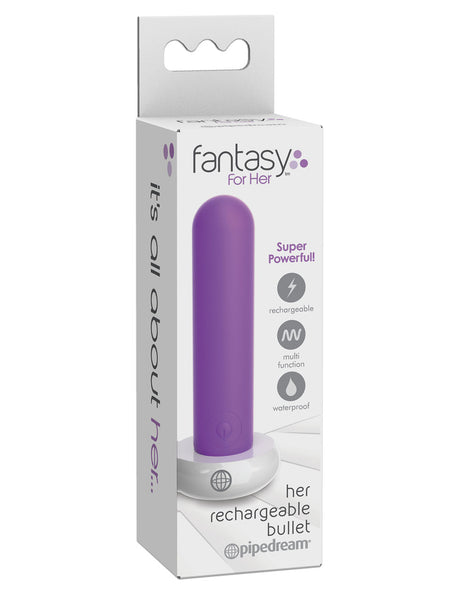 Pipedream Her Rechargeable Bullet Vibrator — Compact - PD4941-12