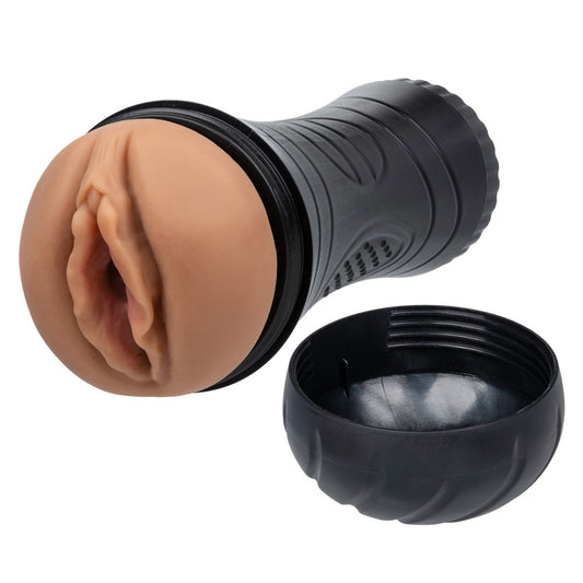 CalExotics Xcess Tight Masturbation Sleeve — Brown - SE5544153