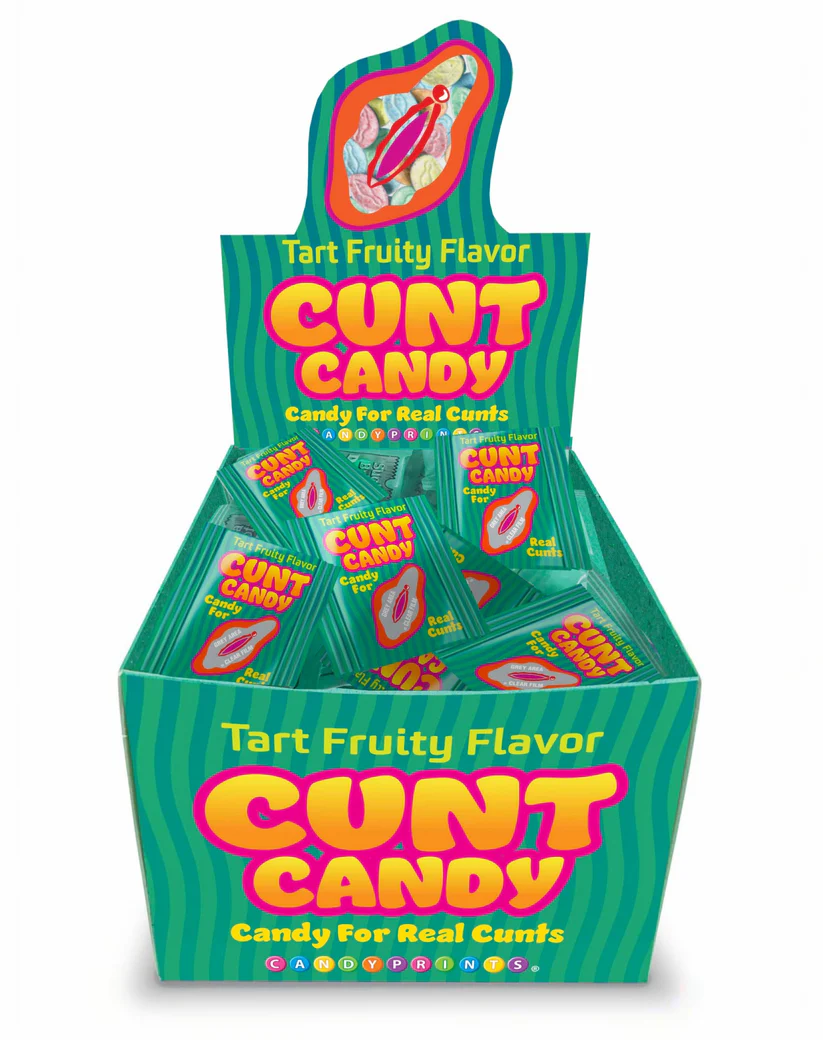 "Cunt Candy Individual Bags of 5 Display of 100 LG-CP1272"