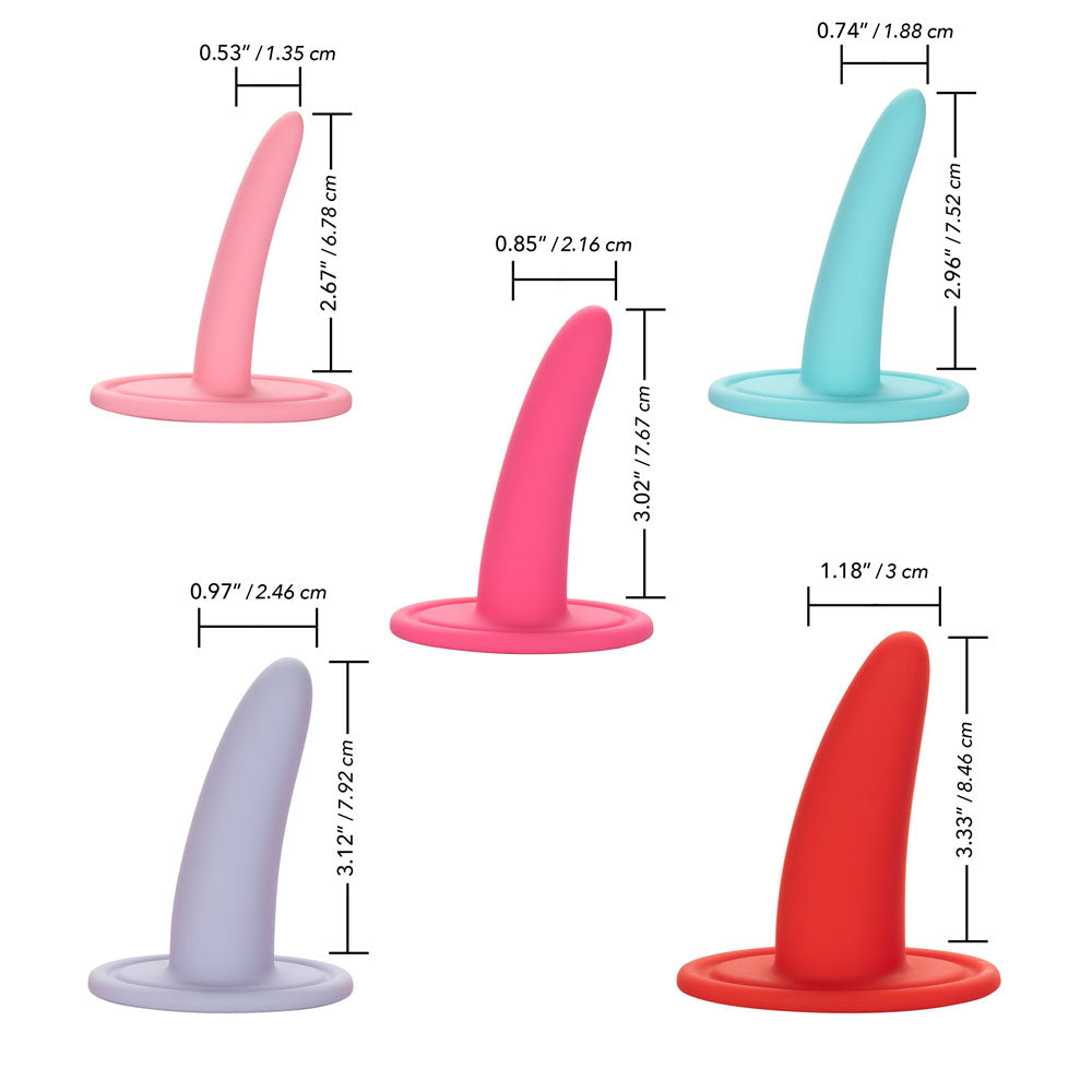 CalExotics She-Ology 5-Piece Wearable Vaginal Dilator Set - SE1338303