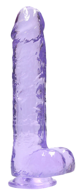 Shots 9 Inch Realistic Dildo with Suction Cup — Purple - SH-REA093PUR