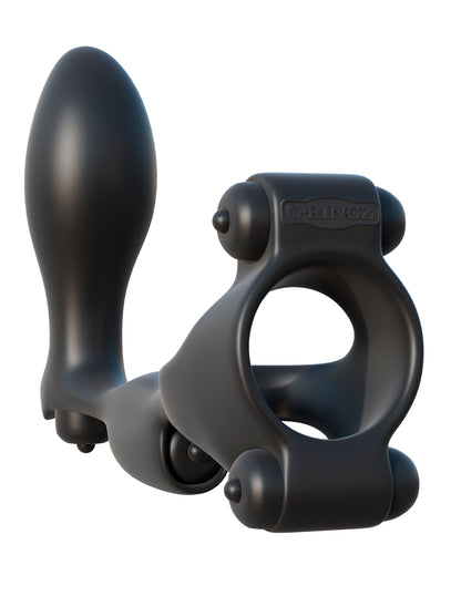 Fantasy C-Ringz Ultimate Ass Gasm - Black by Pipedream