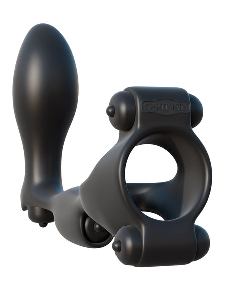 Fantasy C-Ringz Ultimate Ass Gasm - Black by Pipedream