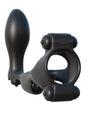 Pipedream Fantasy C-Ringz Ultimate Ass Gasm — 4-Vibrator Anal Cock Ring, Black - PD5932-23