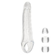 CalExotics Performance Maxx Extension Kit — Clear, 9-inch - SE1632503