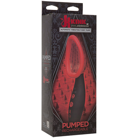 Doc Johnson Pumped Rechargeable Suckling Vagina Pump - DJ2408-01-BX