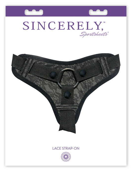 Sportsheets Sincerely Lace Strap-On Harness — Fits to 60" Hips - SS520-20