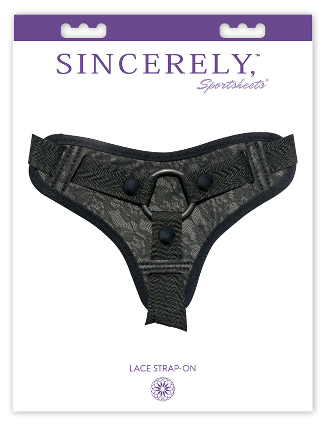 Sportsheets Sincerely Lace Strap-On Harness — Fits to 60" Hips - SS520-20