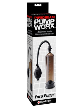 Pump Worx Euro Pump - Black by Pipedream