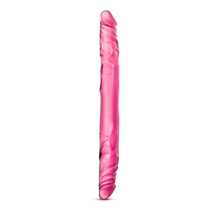 B Yours 14 Inch Double Dildo - Pink by Blush