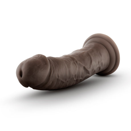 Blush Au Naturel 8-Inch Dildo with Suction Cup — Chocolate - BL-55806