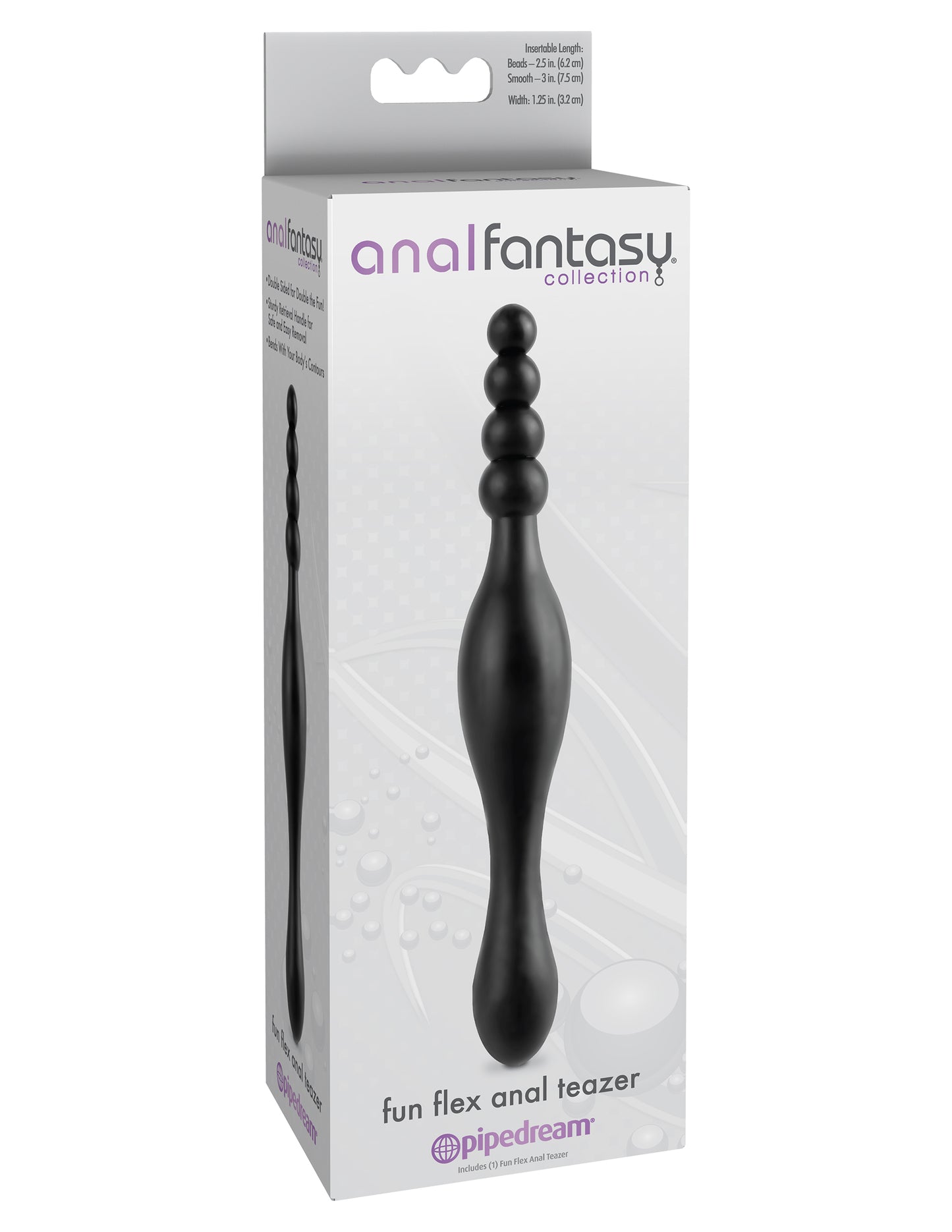 Anal Fantasy Collection Fun Flex Anal Teazer - Black by Pipedream