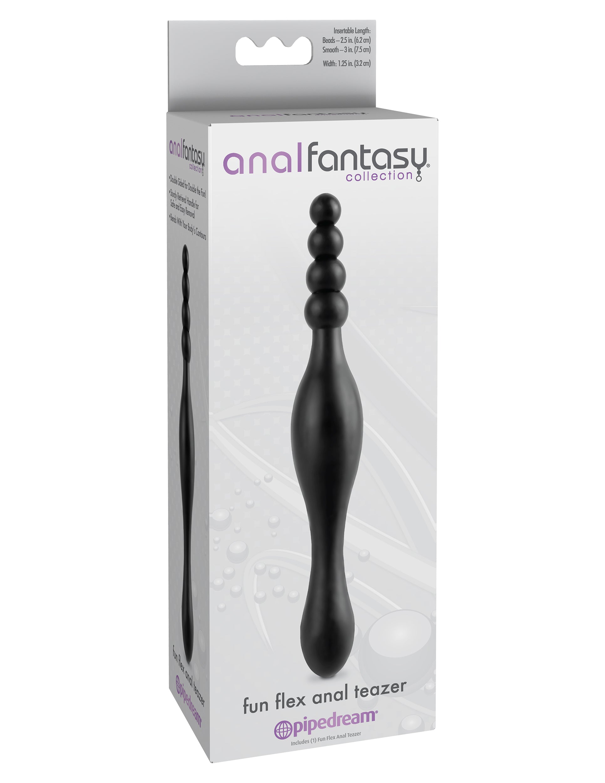 Anal Fantasy Collection Fun Flex Anal Teazer - Black by Pipedream
