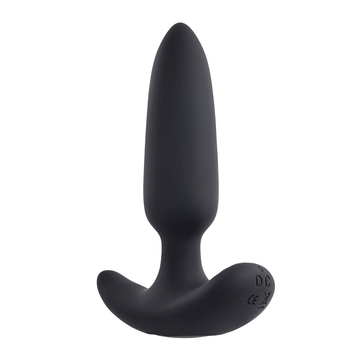 Evolved Novelties Black Beauty Anal Vibrating Plug — Black, 4.46" - SL-RS-4202-2