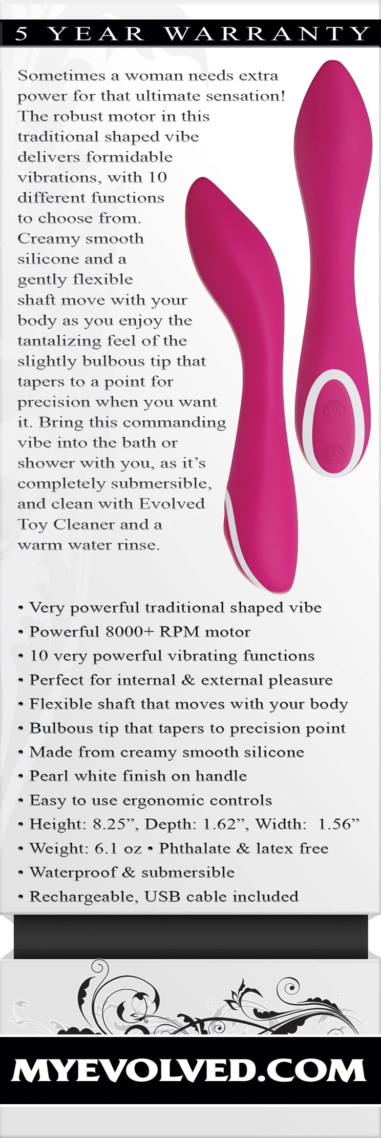 Evolved Monroe Vibe by Evolved Novelties