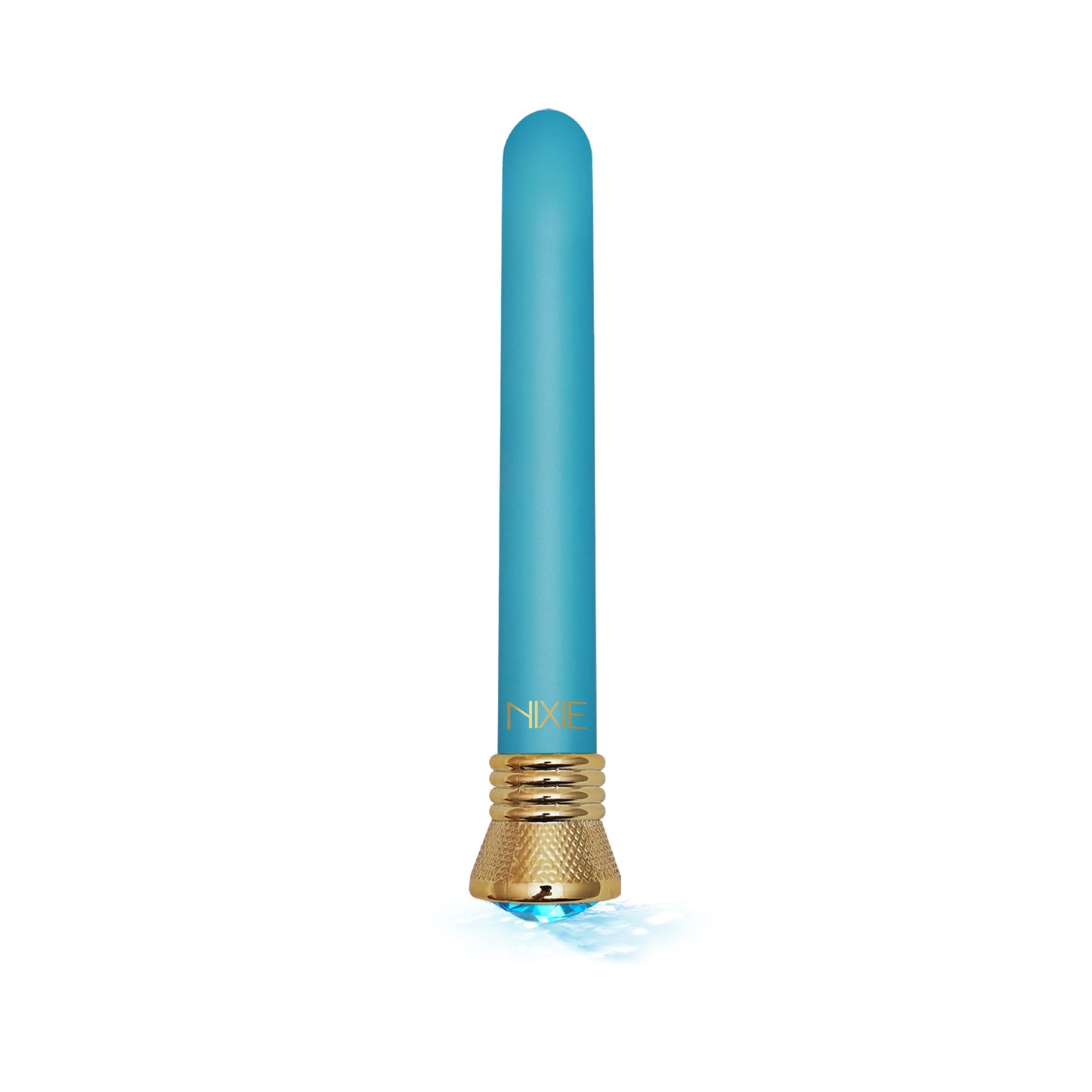 "Nixie Jewel Satin Classic Vibe 10 Function -  Aquamarine GN-1000306"