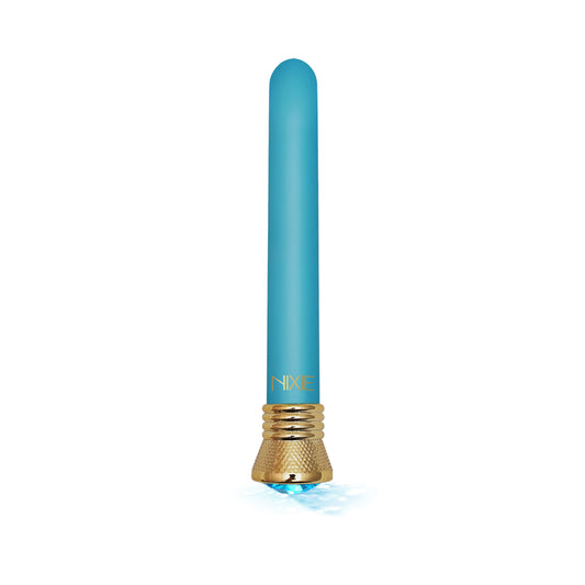 "Nixie Jewel Satin Classic Vibe 10 Function -  Aquamarine GN-1000306"