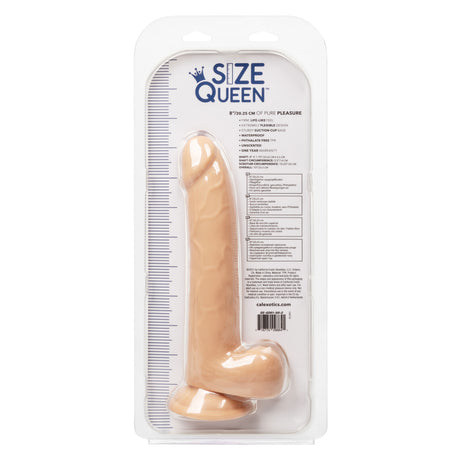 Size Queen 8 inch/20.25 Cm - Ivory