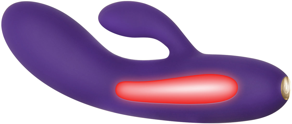 Evolved Novelties Aurora G-Spot Rabbit Vibrator — LED, Waterproof, 6.7 in - EN-RS-0953-2