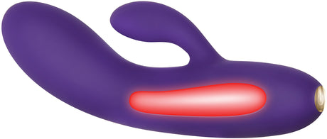Evolved Novelties Aurora G-Spot Rabbit Vibrator — LED, Waterproof, 6.7 in - EN-RS-0953-2