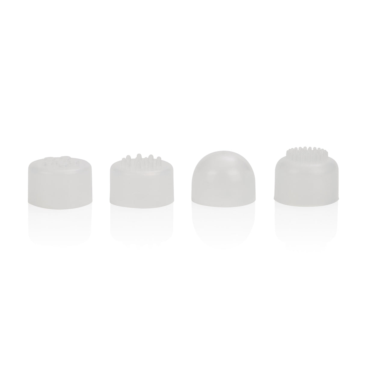 CalExotics Compact Waterproof Travel Massager with 4 Tips - White - SE2104012