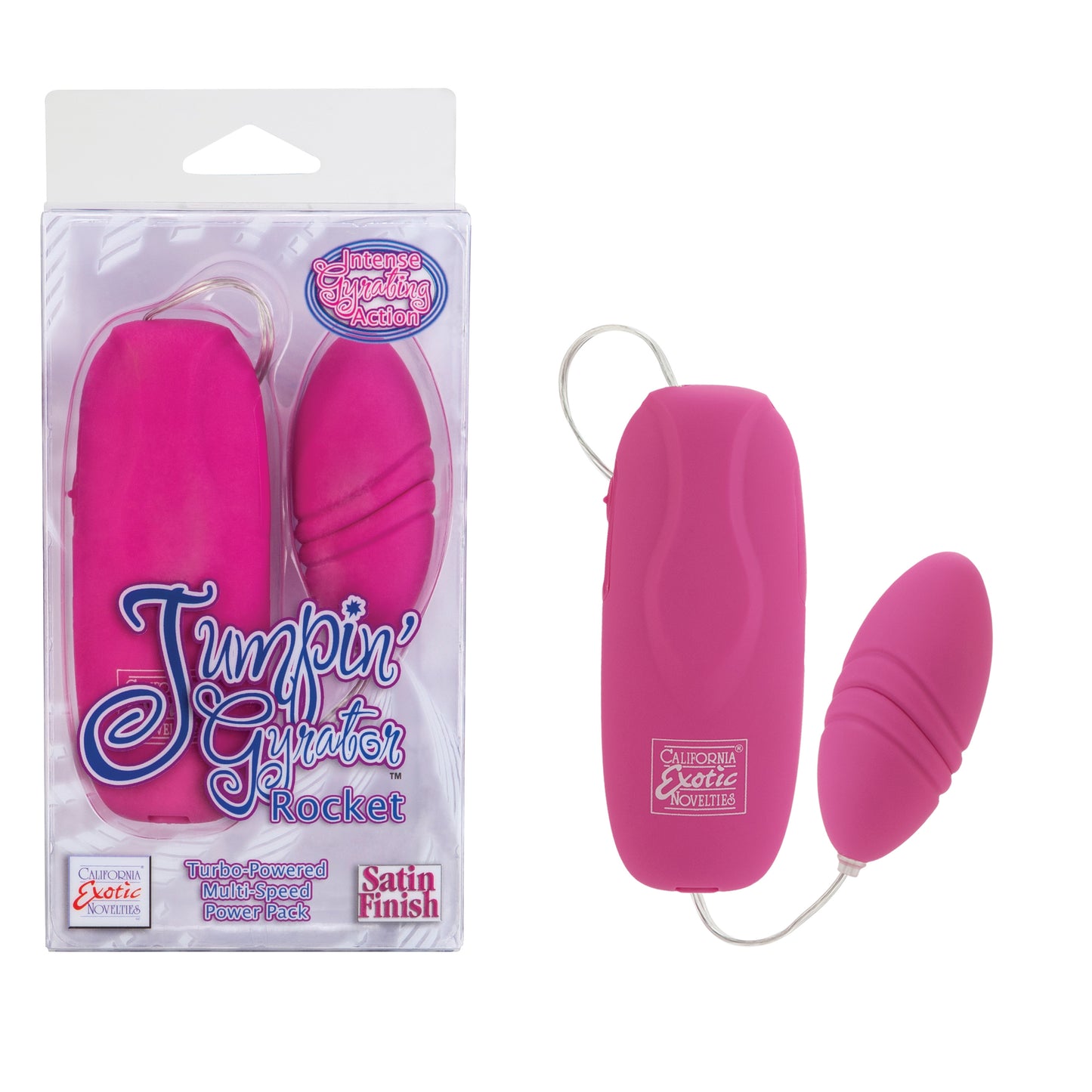 Jumpin Gyrator Rocket - Pink by CalExotics