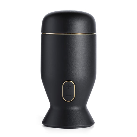 Honey Play Box Priti Automatic Rotating Penis Stimulator — Black - H-AC-22-767BL