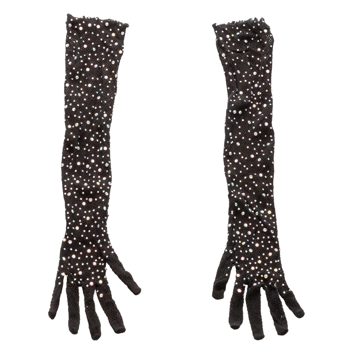 Radiance Full Length Gloves - Black by CalExotics