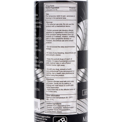 Ass Relax Lubricant Anal Desensitizer - 4.25 Fl. Oz. by XR Brands