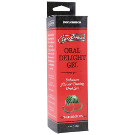 Good Head Oral Delight Gel 4 Oz - Watermelon by Doc Johnson