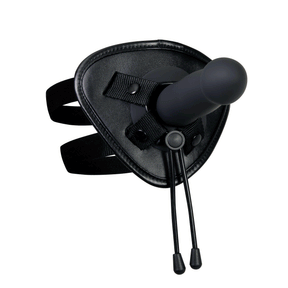 Evolved Novelties Heavenly Harness — Black Vibrator & Harness Kit - EN-RS-8478-2